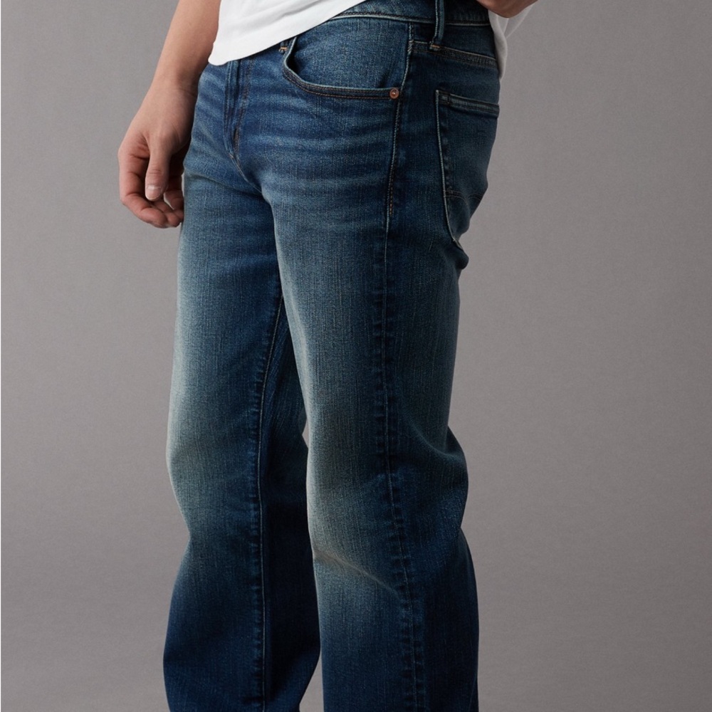 American Eagle Outfitters Blue Relaxed Jeans